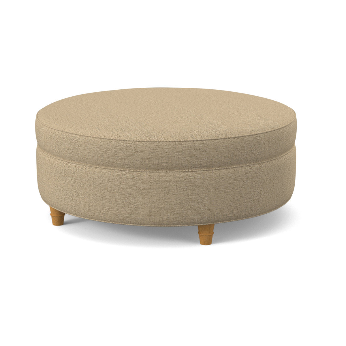 Ambella Duke 38 Round Cocktail Ottoman