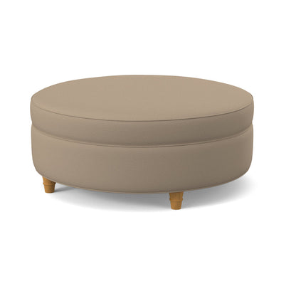 Ambella Duke 38 Round Cocktail Ottoman