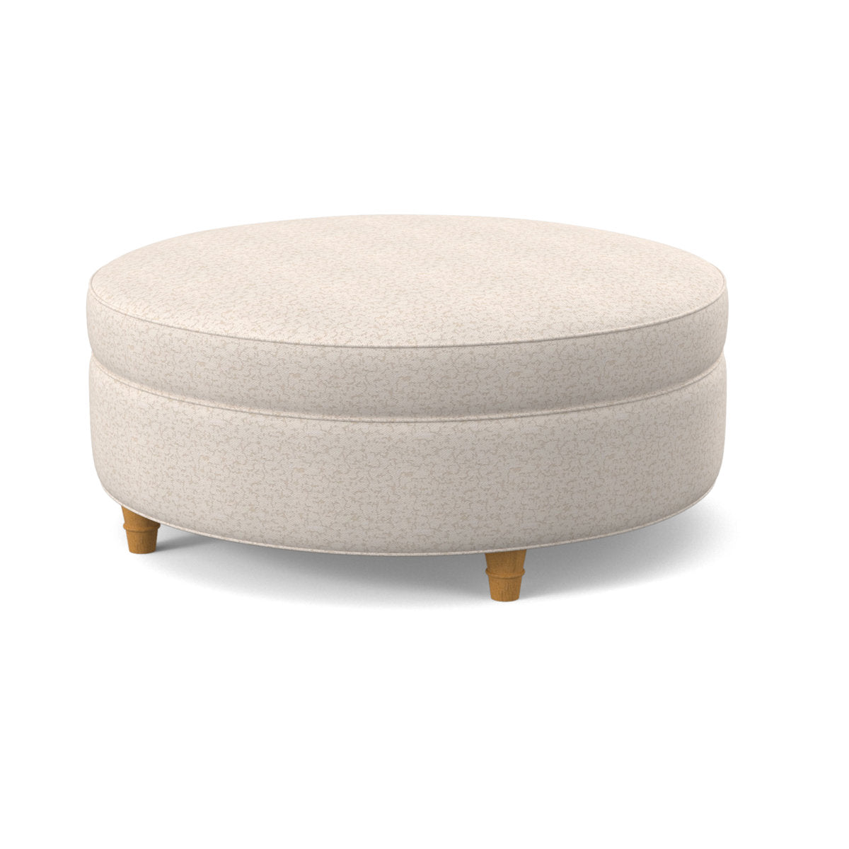 Ambella Duke 38 Round Cocktail Ottoman