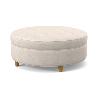 Ambella Duke 38 Round Cocktail Ottoman
