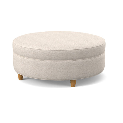 Ambella Duke 38 Round Cocktail Ottoman