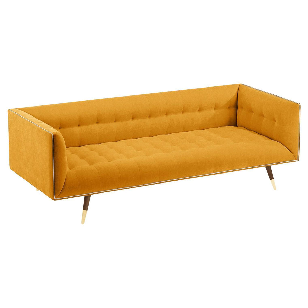 Marie Burgos Design Dust Tufted Back Upholstered Sofa
