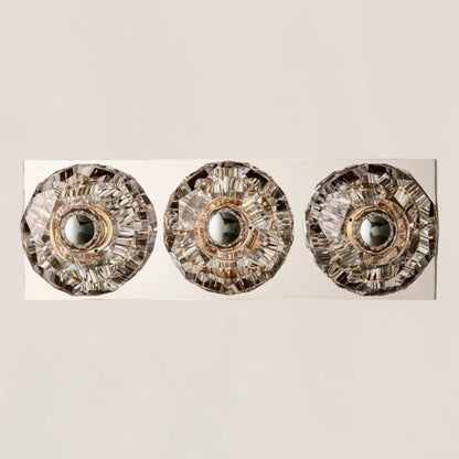 Boule De Crystal Clear Linear Short Wall Sconce