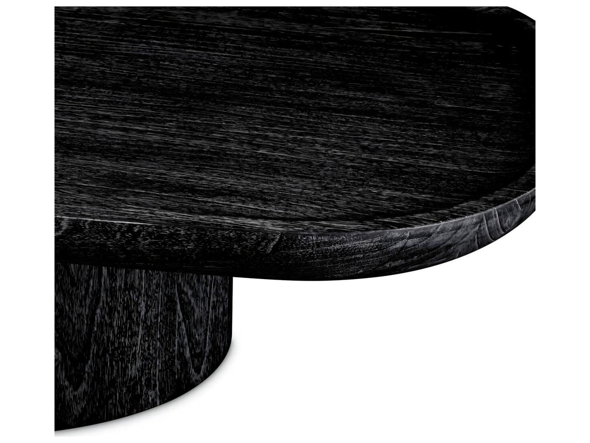 Rouault Rectangle Coffee Table in Charcoal Grey Veneer