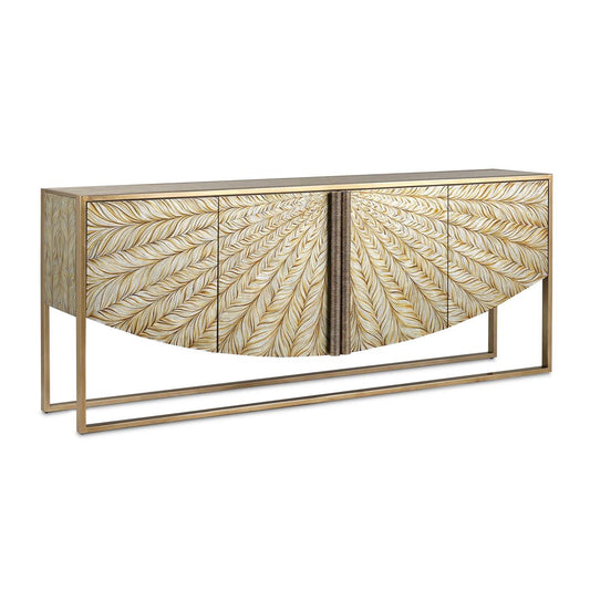 John Richard Florentine Four-Door Credenza