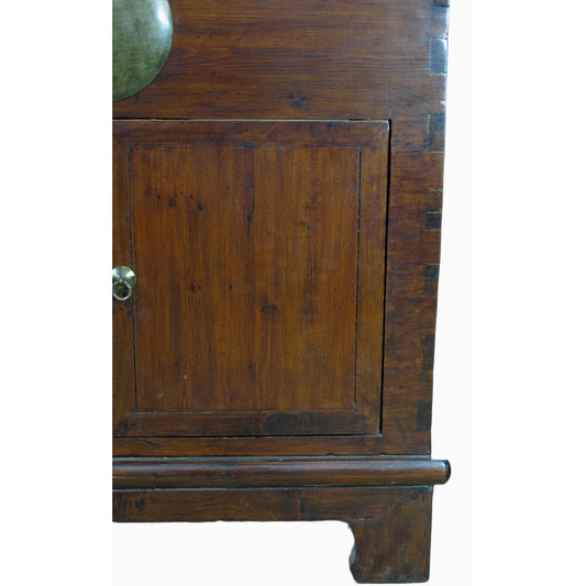 Early Solid Wood Accent Cabinet