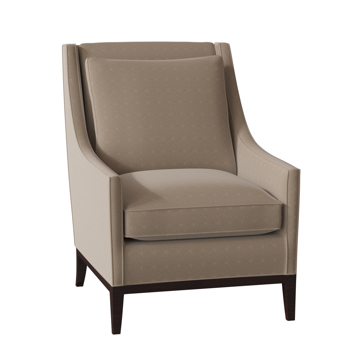 Duralee Eastside 37 Wide Down Cushion Slipcovered Armchair
