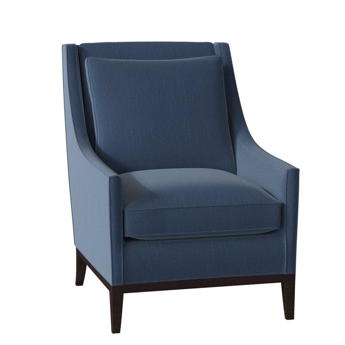 Duralee Eastside 37 Wide Down Cushion Slipcovered Armchair