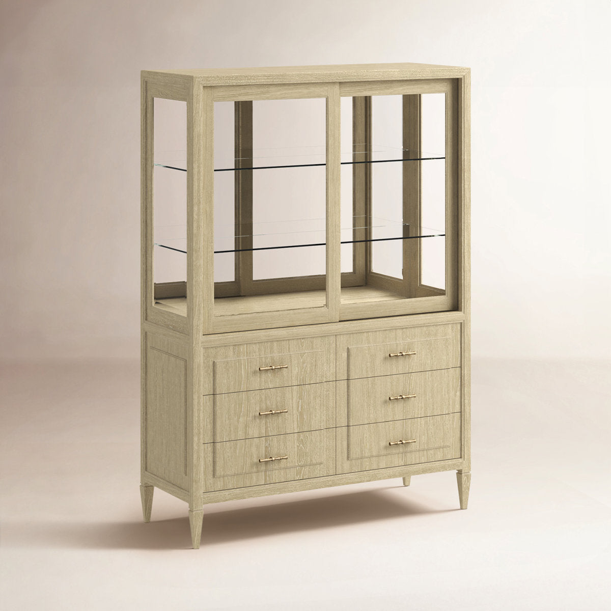 Eave Sundrenched Lighted China Cabinet