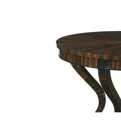Ebony Round Dining Table