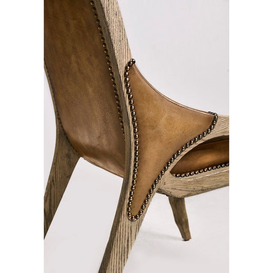 Echo Canyon Leather Arm Chair (Set of 2)
