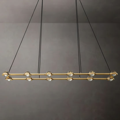 Eclatant Rectangular Chandelier