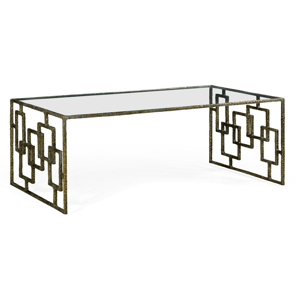 Eclectic Glass Coffee Table