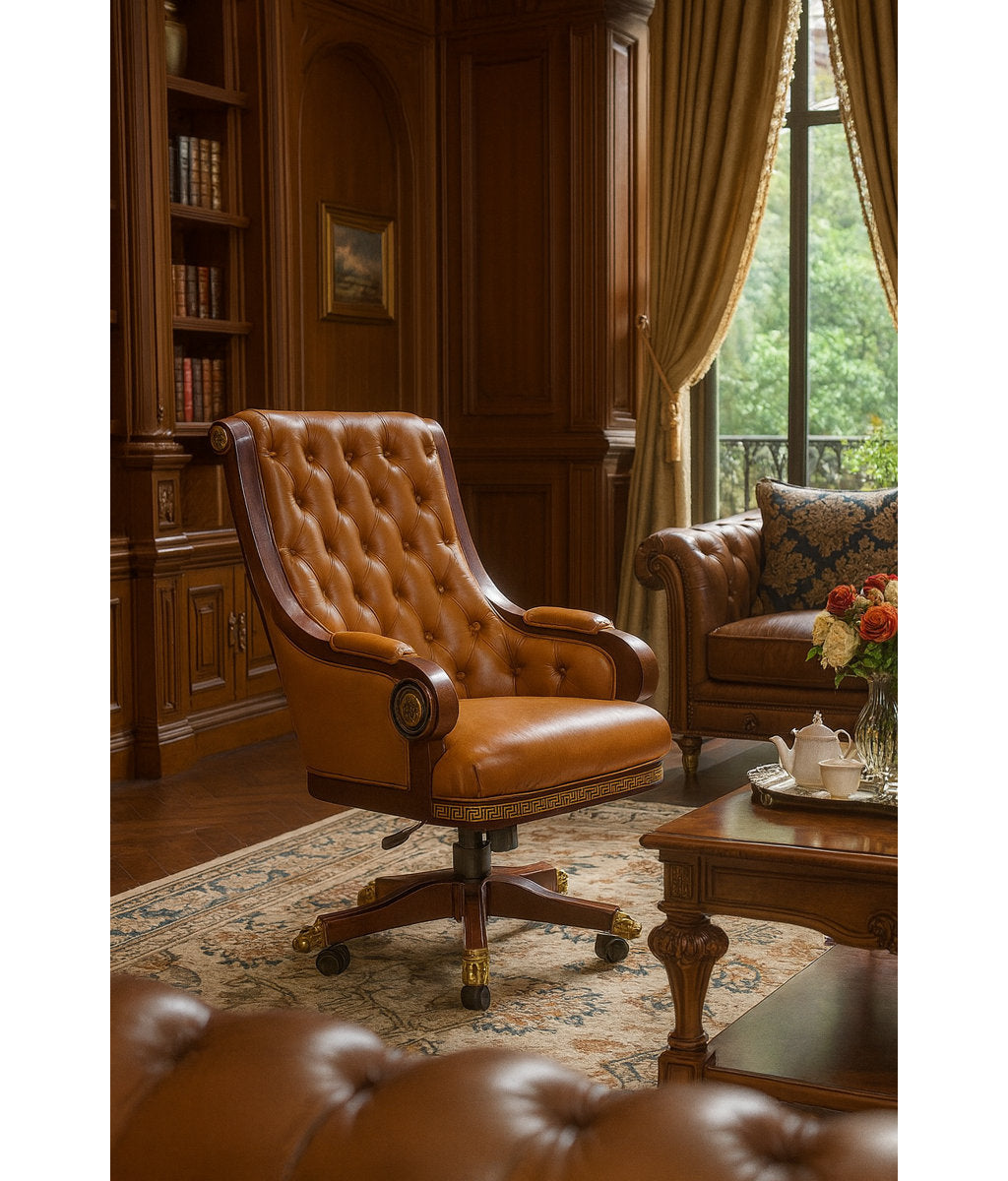 Edelman Leather Swivel Executive Chair