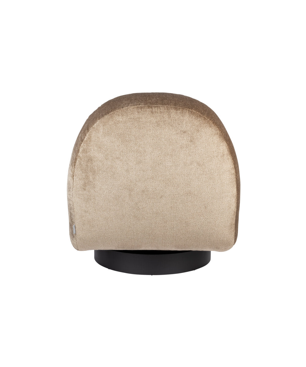 Zuiver Eden Upholstered Swivel Lounge Chair
