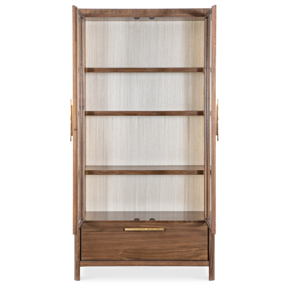 Eleana Lighted Curio Cabinet