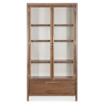 Eleana Lighted Curio Cabinet