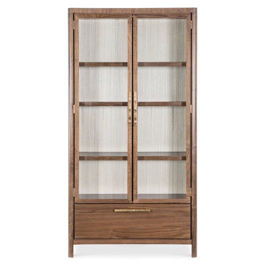 Eleana Lighted Curio Cabinet