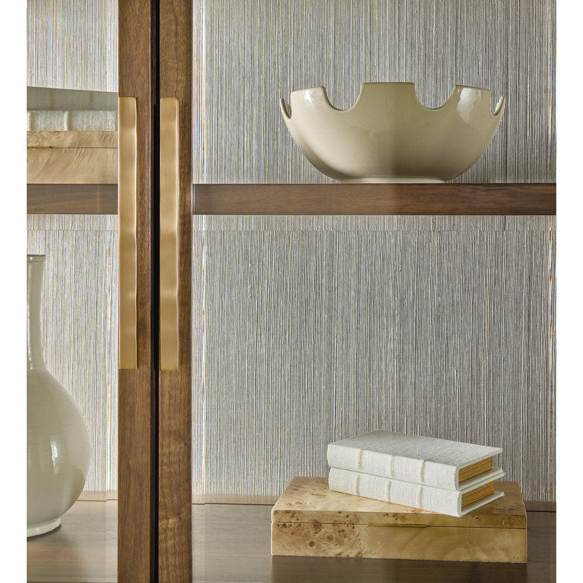 Eleana Lighted Curio Cabinet