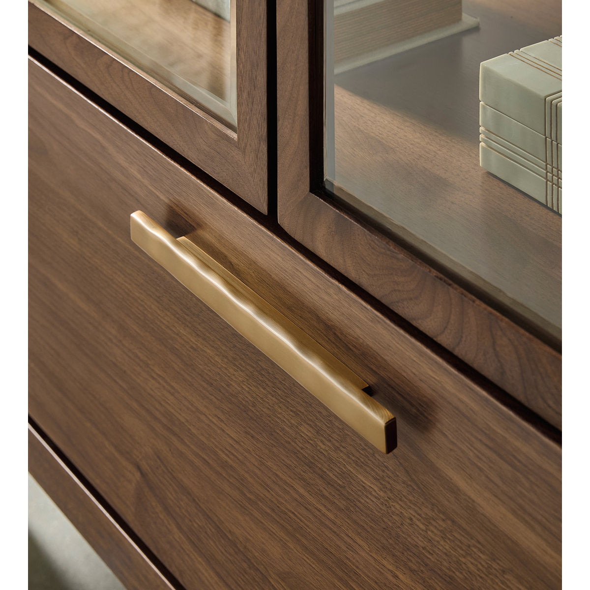 Eleana Lighted Curio Cabinet