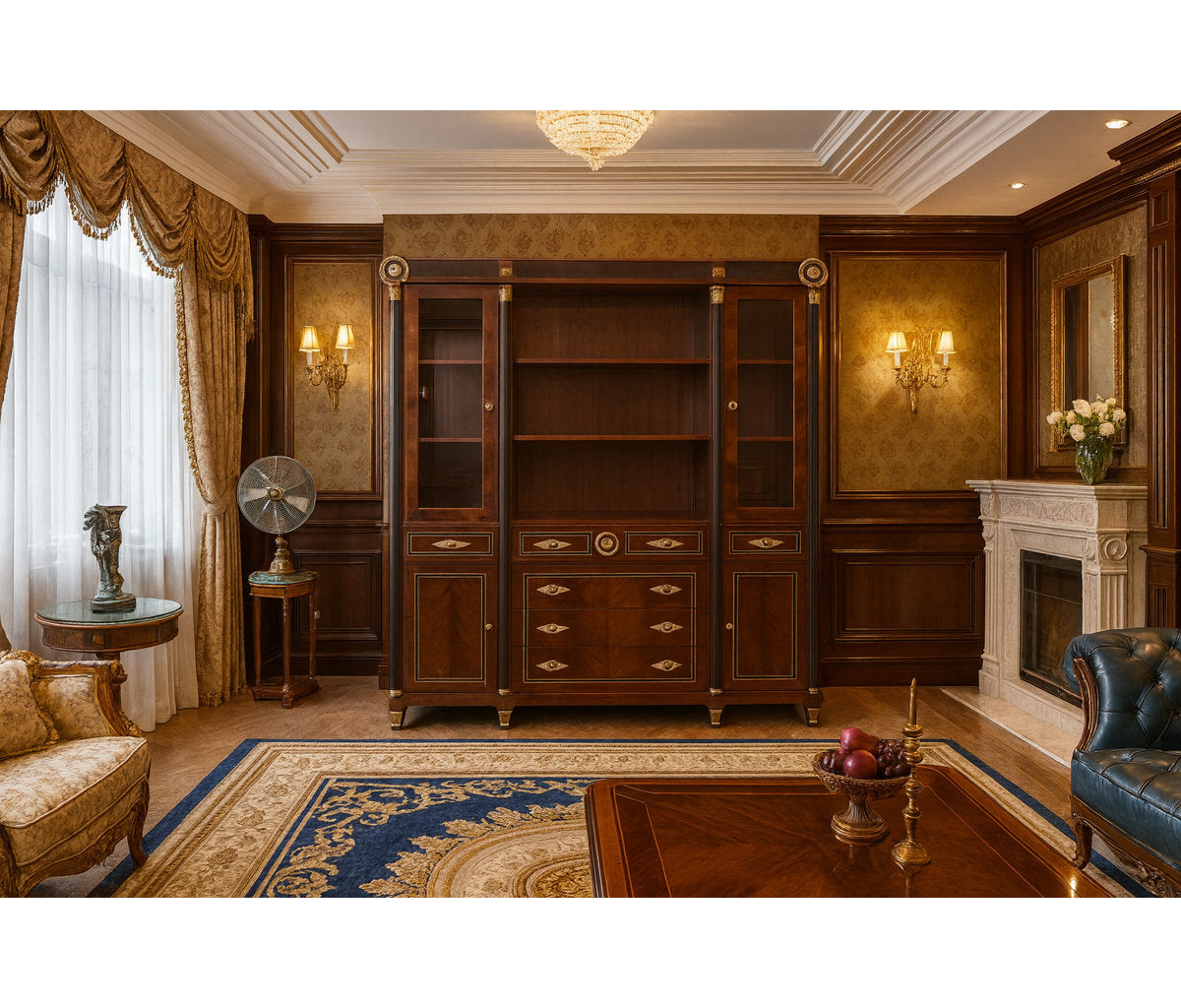 Empire Solid Wood Bookcase
