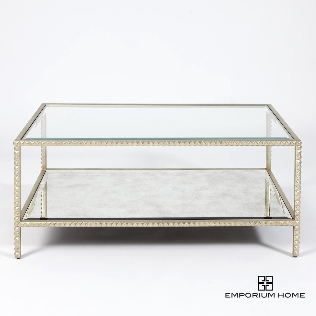Emporium Home Glass Cocktail Table