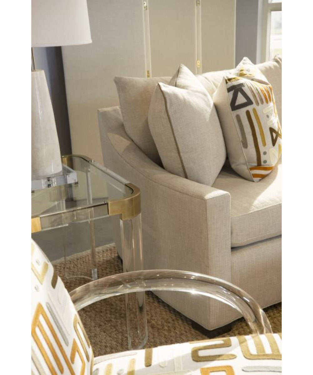 Highland House Carlson Acrylic Side Table