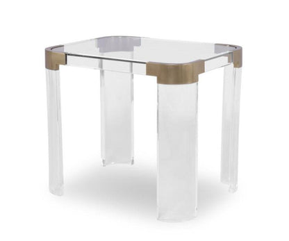 Highland House Carlson Acrylic Side Table
