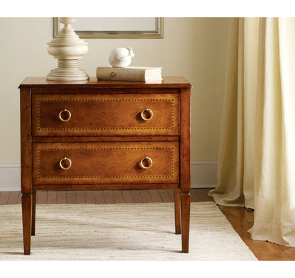 Modern History Home End Table With Storage