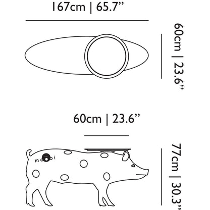 Moooi Pig Table