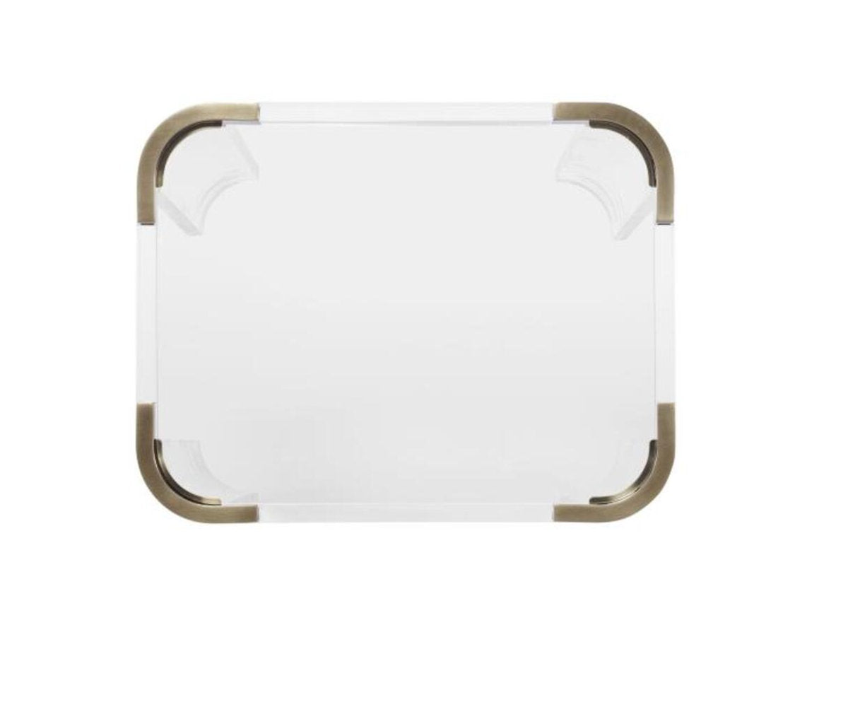 Highland House Carlson Acrylic Side Table