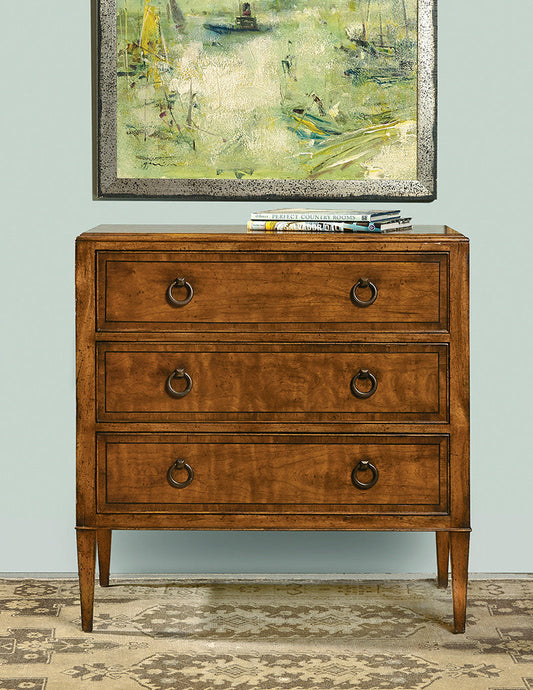 English Solid Wood Accent Chest