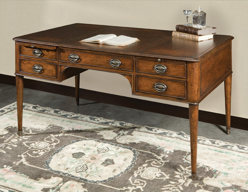 English Solid Wood Writing Desk
