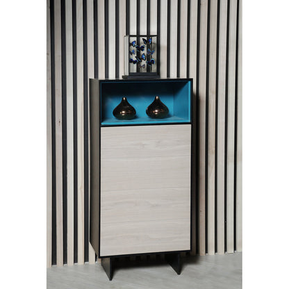 Entree Solid Wood Accent Cabinet