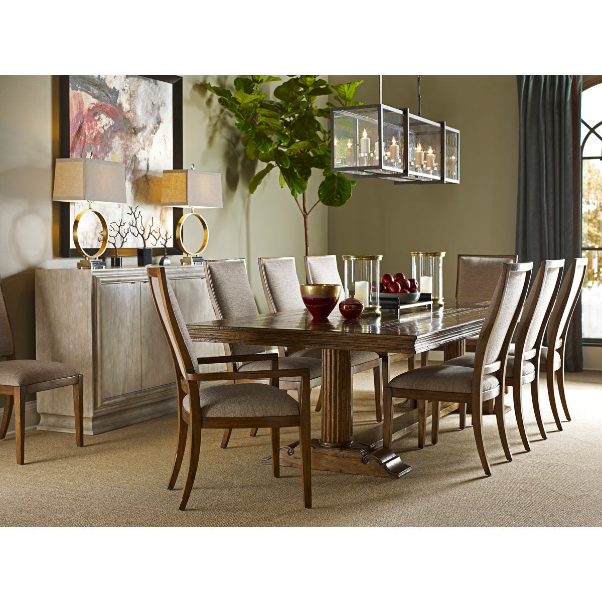 Envelope Upholstered Dining Chair