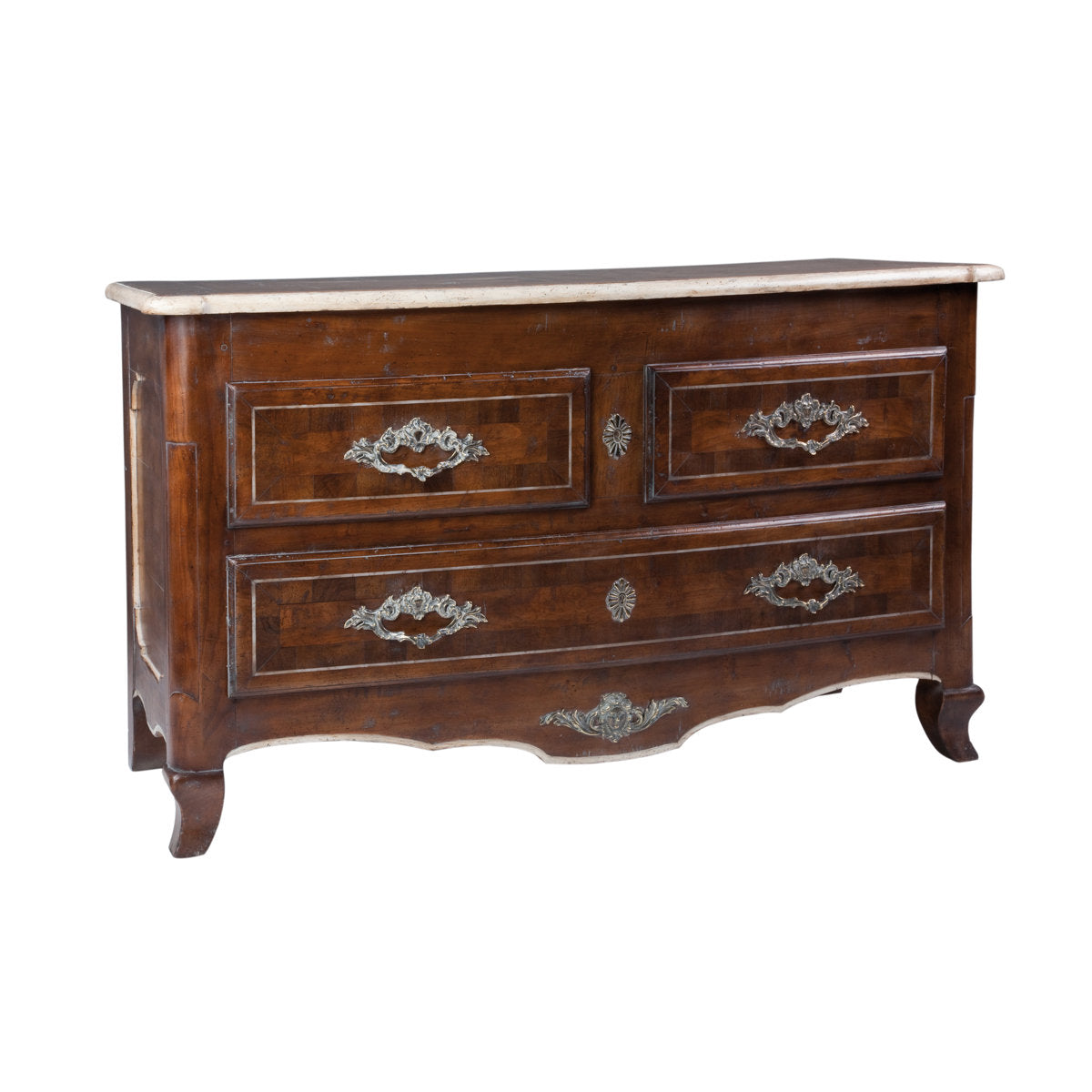 Ermitage 3 - Drawer Solid Wood Dresser