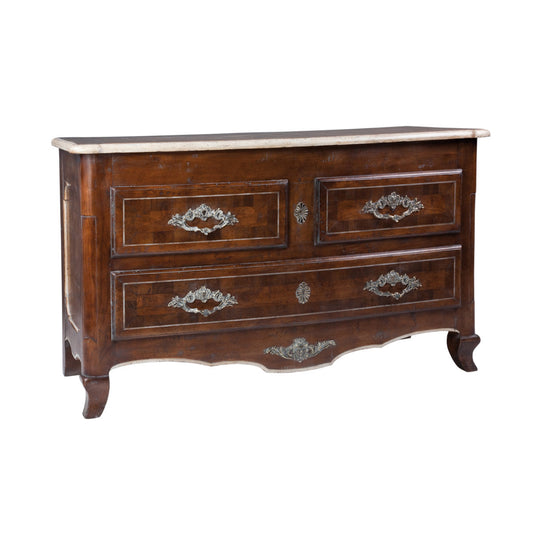 Ermitage 3 - Drawer Solid Wood Dresser