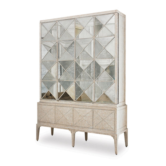 Escher Solid Wood Accent Cabinet