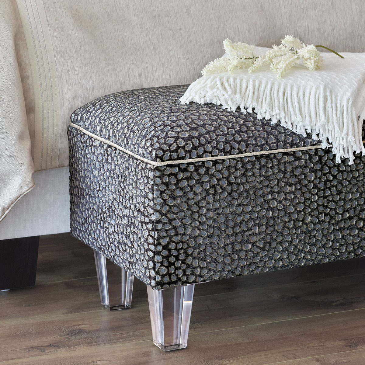 Esmeralda Upholstered Storage Bench