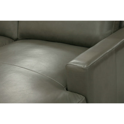 Gtxr Leather Vancouver 1305 Wide Upholstered Chaise Sectional
