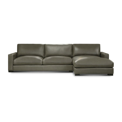 Gtxr Leather Vancouver 1305 Wide Upholstered Chaise Sectional