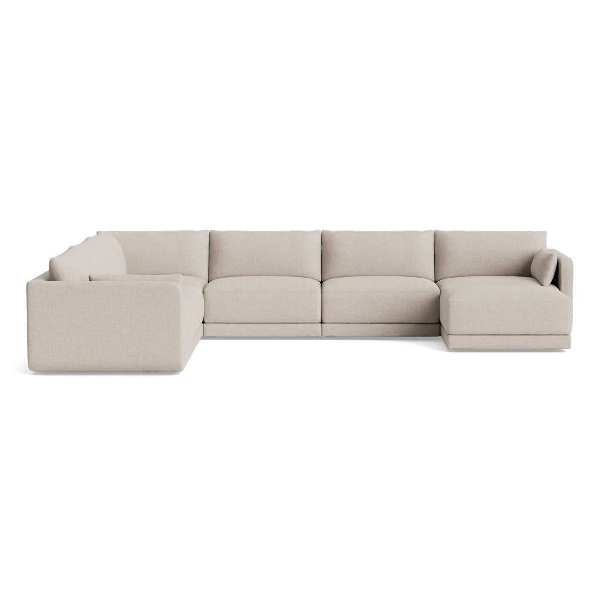 Benchmade Modern Eva Sectional With Chaise