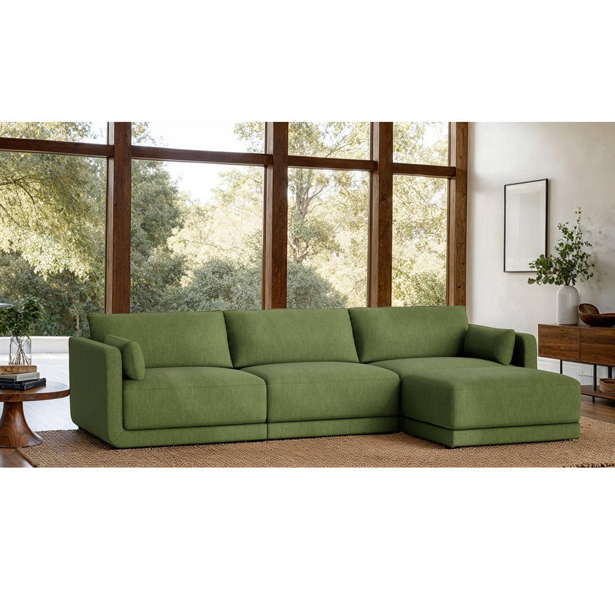 Eva Sofa With Chaise (116")