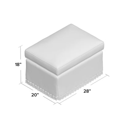 Ambella Everton 28 Wide Rectangle Standard Ottoman