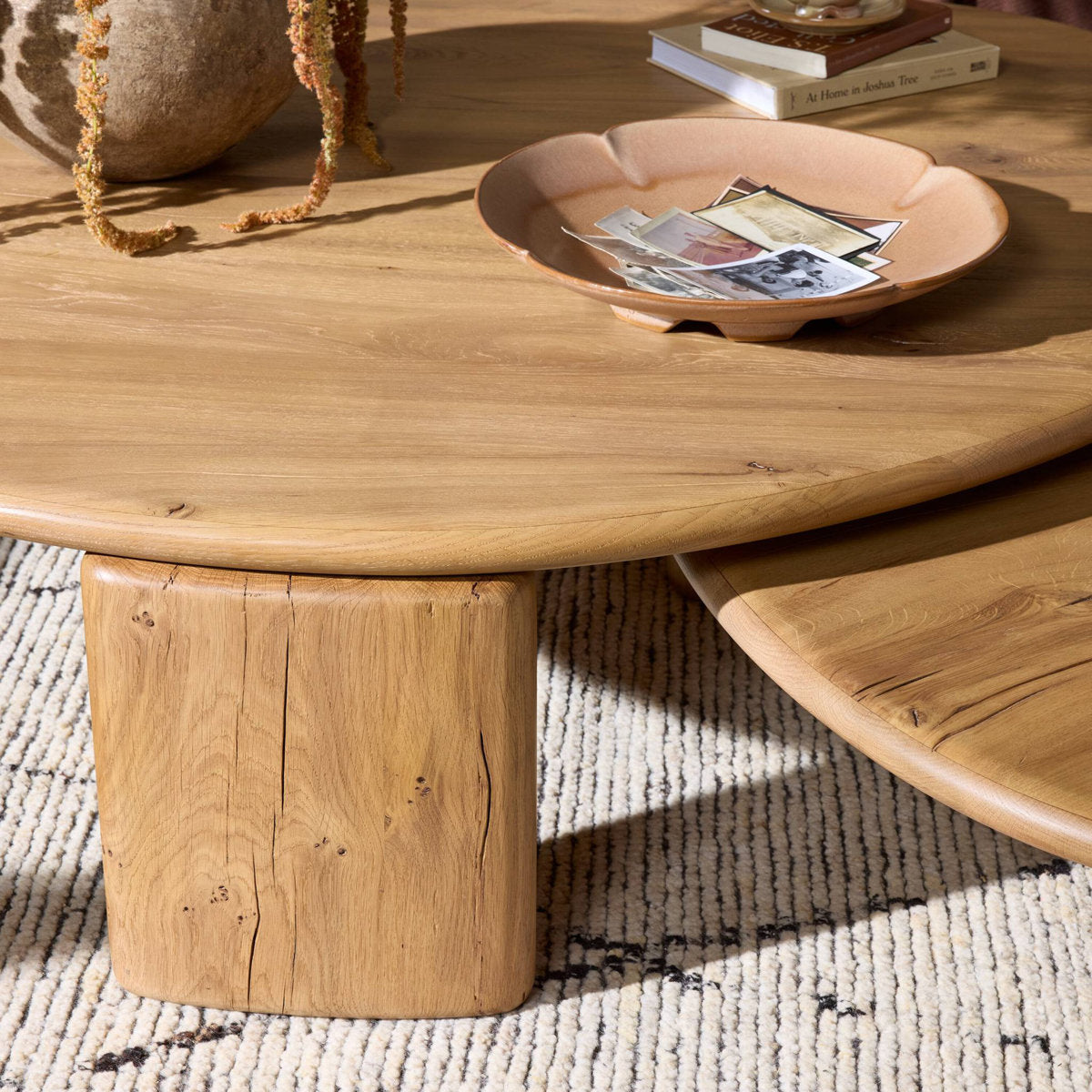 Falco Nesting Table-Natural Reclaimed French Oak