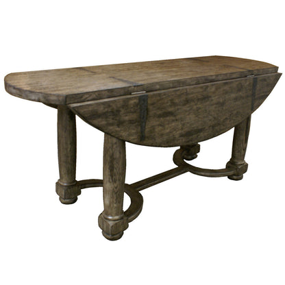 Farm Oval Solid Wood Dining Table