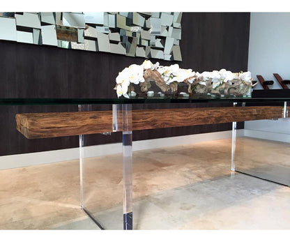 Fiorela Glass Dining Table