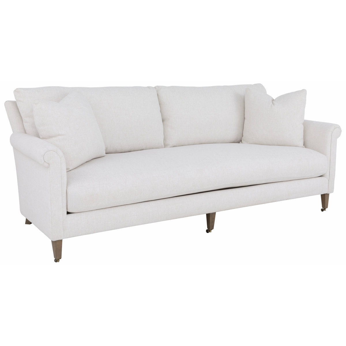 Flynn 95" Leather Sofa