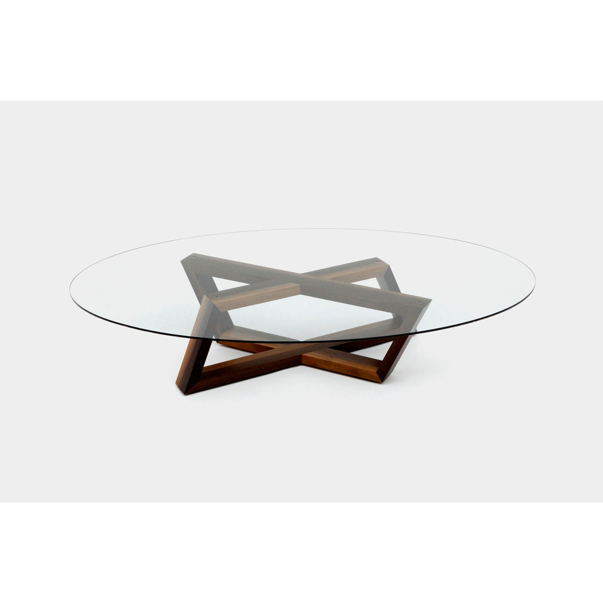 Artless Focal Cross Legs Coffee Table