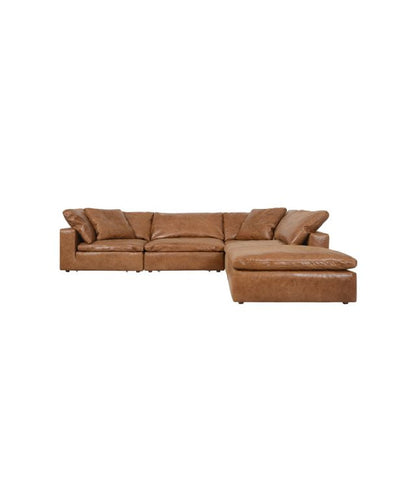 Andrew Martin Truman Leather Footstool